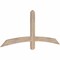 Ekena Millwork Bellingham Smooth Timber Gable Bracket, Douglas Fir, 60"W x 25"H x 1 1/2"D x 3 1/2"F, 10/12 Pitch GBW060X25X0204BEL00SDF - alternate 3
